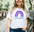 Printify Delta Gamma Rainbow Tees Delta Gamma Rainbow Tees