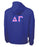 Delta Gamma Tackle Twill Lettered Pack N Go Pullover Delta Gamma Tackle Twill Lettered Pack N Go Pullover
