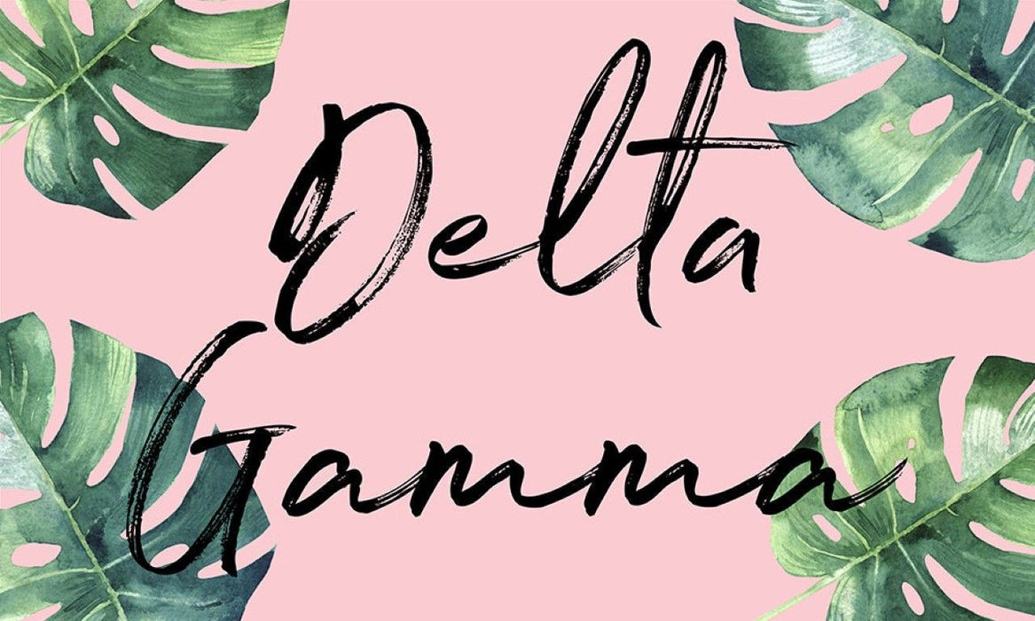 Delta Gamma Tropical Flag Delta Gamma Tropical Flag