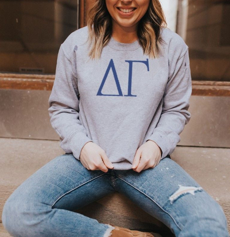 Delta Gamma University Greek Sweatshirt Delta Gamma University Greek Sweatshirt