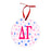 Delta Gamma Holiday Cheer Christmas Ornaments Delta Gamma Holiday Cheer Christmas Ornaments