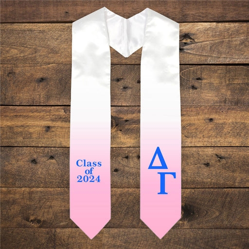 Delta Gamma Delta Gamma Extra Fancy Classic Greek Graduation Stole
