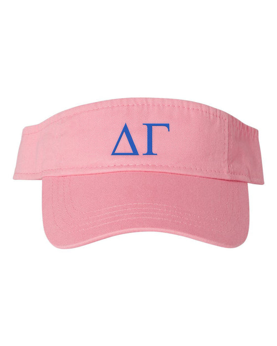Delta Gamma Greek Letter Visor Delta Gamma Greek Letter Visor