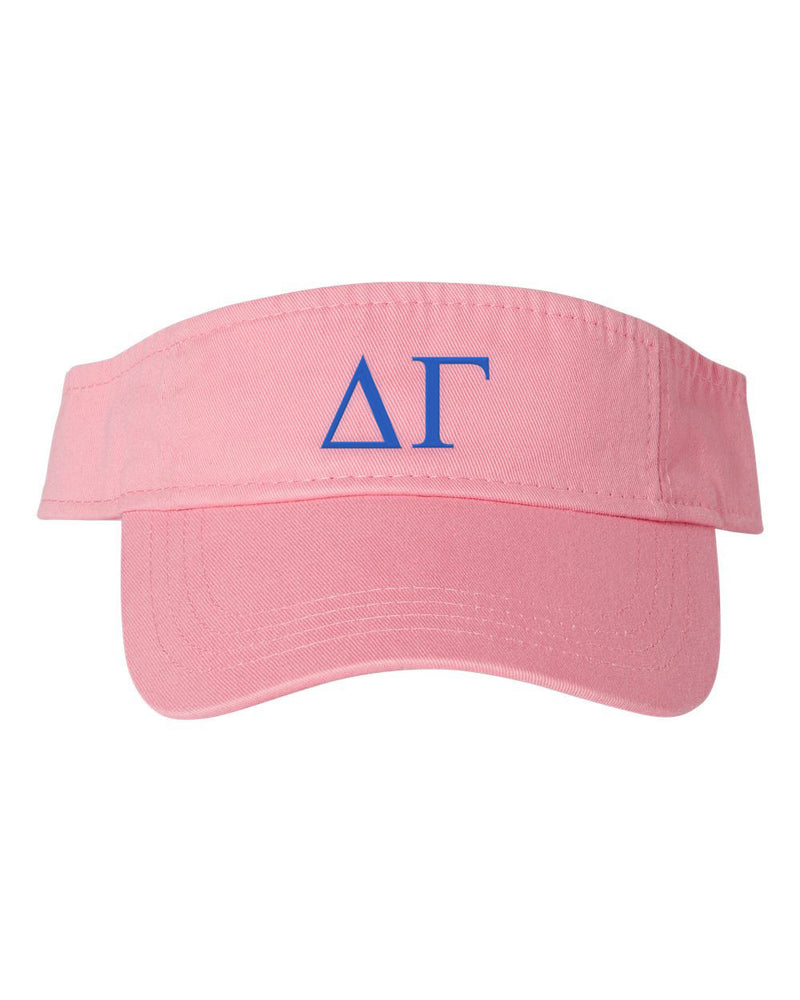 Delta Gamma Greek Letter Visor Delta Gamma Greek Letter Visor
