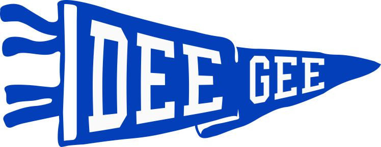 Delta Gamma Pennant Decal Delta Gamma Pennant Decal