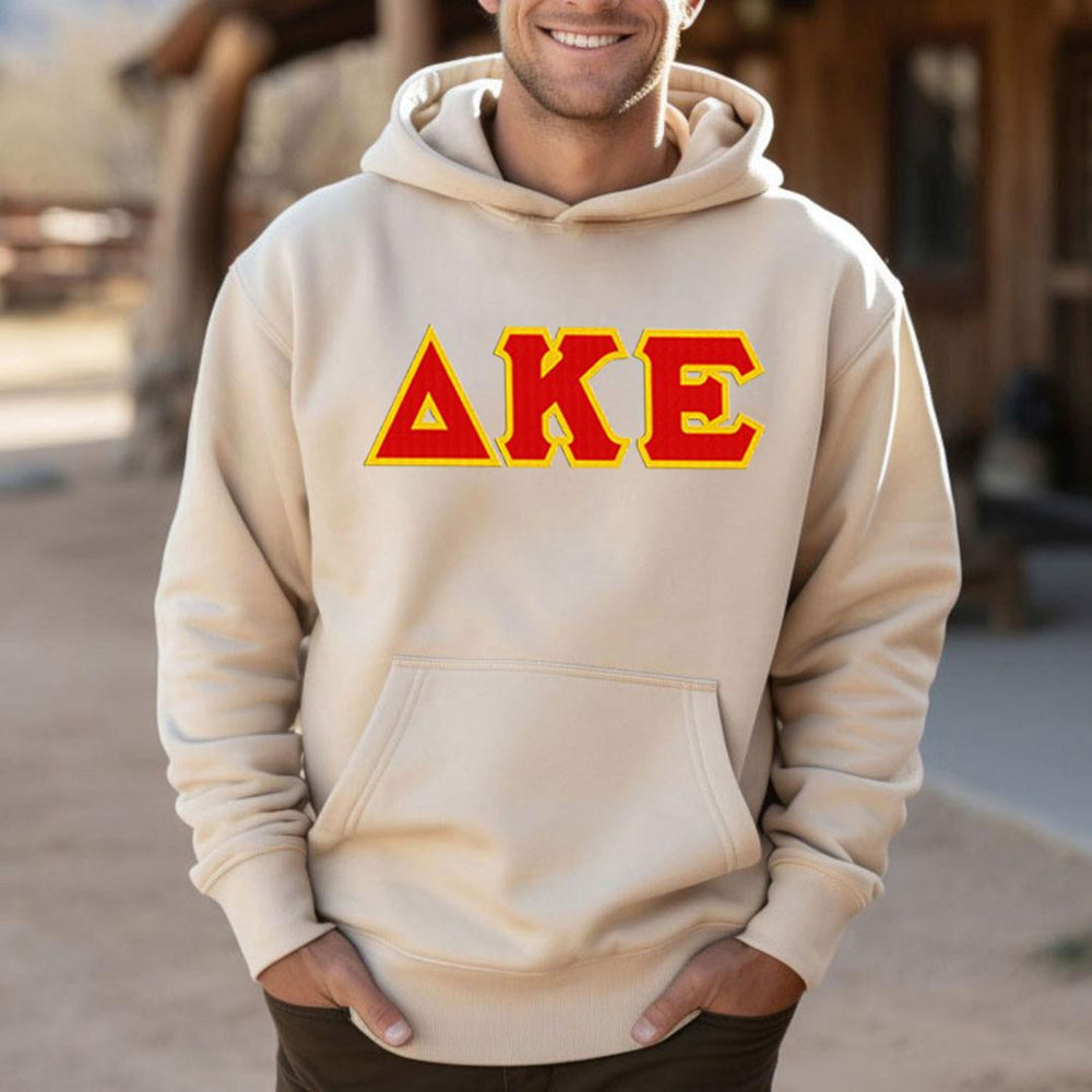 Delta Kappa Epsilon 2 Day Ship Twill Hooded Sweatshirt Delta Kappa Epsilon - 2 Day Ship Twill Hooded Sweatshirt