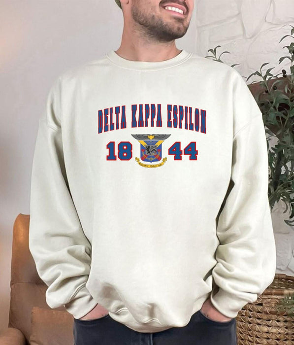 Delta Kappa Epsilon Athlete Crewneck Sweatshirt Delta Kappa Epsilon Athlete Crewneck Sweatshirt