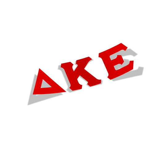 Delta Kappa Epsilon Delta Kappa Epsilon Big Greek Letter Window Sticker Decal