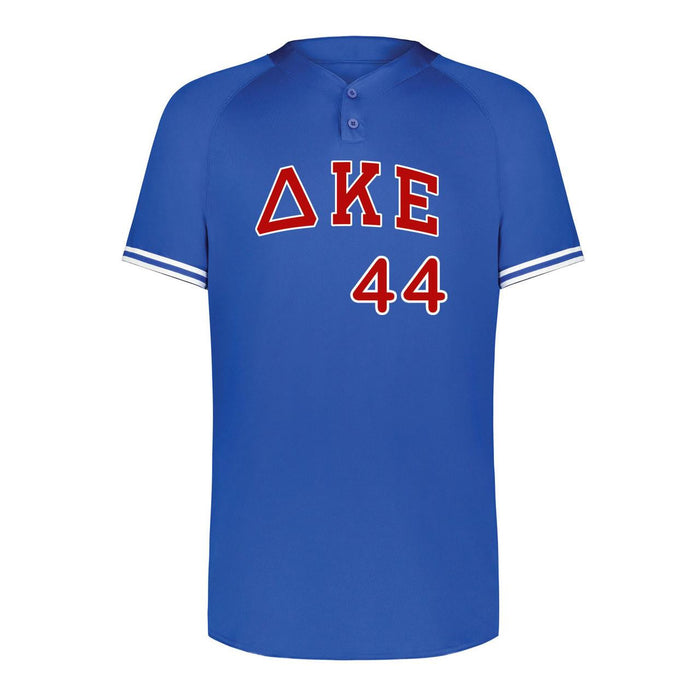 Delta Kappa Epsilon Cutter Henley Jersey Delta Kappa Epsilon Cutter Henley Jersey