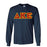 Delta Kappa Epsilon Fraternity Crest Shield Twill Letter Longsleeve Tee Delta Kappa Epsilon Fraternity Crest - Shield Twill Letter Longsleeve Tee