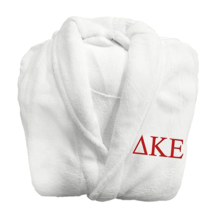 Delta Kappa Epsilon Fraternity Lettered Bathrobe Delta Kappa Epsilon Fraternity Lettered Bathrobe