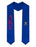 Delta Kappa Epsilon Greek Lettered Graduation Sash Stole With Crest Delta Kappa Epsilon Greek Lettered Graduation Sash Stole With Crest