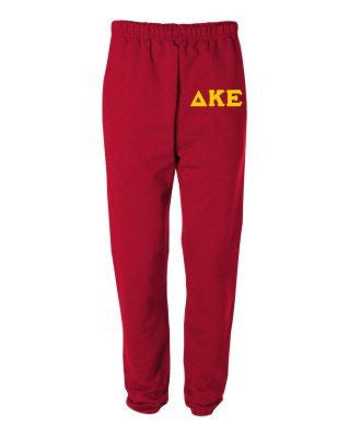 Delta Kappa Epsilon Delta Kappa Epsilon Greek Lettered Thigh Sweatpants