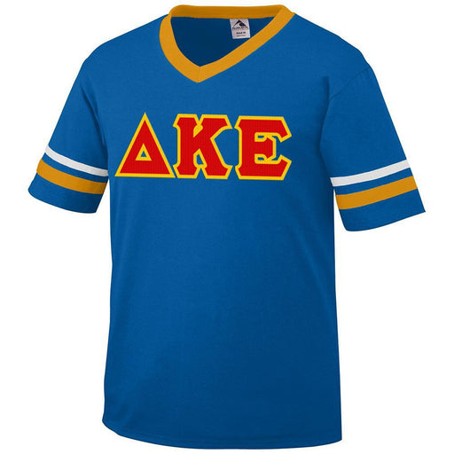 Delta Kappa Epsilon DISCOUNT-Delta Kappa Epsilon Jersey With Greek Applique Letters
