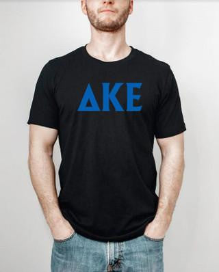 Delta Kappa Epsilon Letter T Shirt Delta Kappa Epsilon Letter T-Shirt