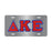 Delta Kappa Epsilon Lettered License Covers DELTA KAPPA EPSILON LETTERED LICENSE COVERS