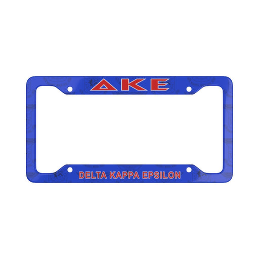 Delta Kappa Epsilon Delta Kappa Epsilon License Plate Frame - New