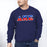Printify Delta Kappa Epsilon Two Toned Greek Lettered Crewneck Sweatshirts Delta Kappa Epsilon Two Toned Greek Lettered Crewneck Sweatshirts
