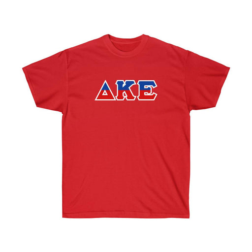 Delta Kappa Epsilon Delta Kappa Epsilon Two Toned Greek Lettered T-shirts