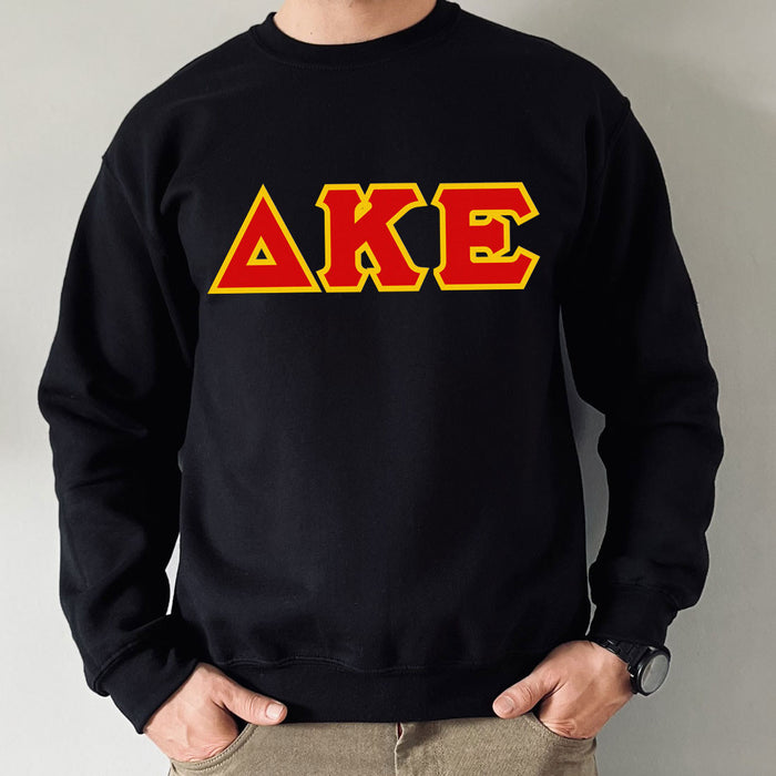 Delta Kappa Epsilon Custom Twill Crewneck Sweatshirt Delta Kappa Epsilon Custom Twill Crewneck Sweatshirt