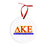 Delta Kappa Epsilon Classic Circle Ornaments Delta Kappa Epsilon Classic Circle Ornaments