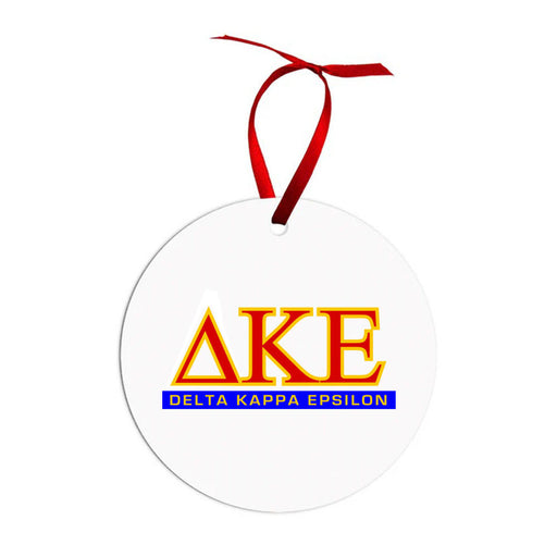 Delta Kappa Epsilon Delta Kappa Epsilon Classic Circle Ornaments