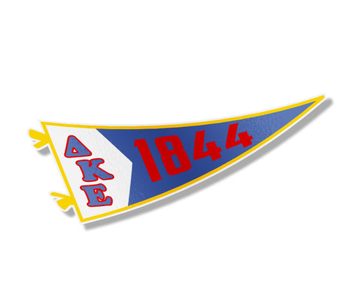 Delta Kappa Epsilon Delta Kappa Epsilon Pennant Sticker