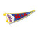 Delta Kappa Epsilon Pennant Sticker Delta Kappa Epsilon Pennant Sticker