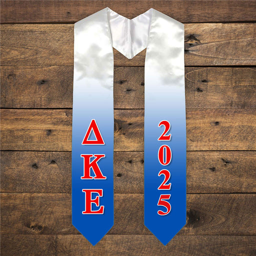 Delta Kappa Epsilon Delta Kappa Epsilon Extra Fancy Greek Graduation Stole W Year