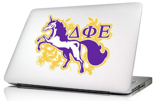 Delta Phi Epsilon 10.5 x 4.5 Laptop Skin/Wall Decal