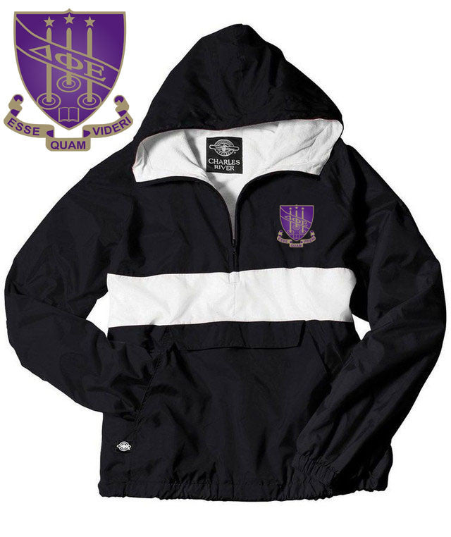 Delta Phi Epsilon Windbreaker Pullover Delta Phi Epsilon Windbreaker Pullover