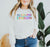 Delta Phi Epsilon Colors Upon Colors Crewneck Sweatshirt Delta Phi Epsilon Colors Upon Colors Crewneck Sweatshirt