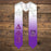 Delta Phi Epsilon Extra Fancy Simple Greek Graduation Stole W Crest Delta Phi Epsilon Extra Fancy Simple Greek Graduation Stole W Crest