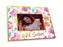 Delta Phi Epsilon Gold Foil & Floral Painted Photo Frame Delta Phi Epsilon Gold Foil & Floral Painted Photo Frame