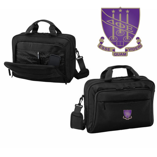 Delta Phi Epsilon DISCOUNT-Delta Phi Epsilon Crest - Shield Briefcase Attache