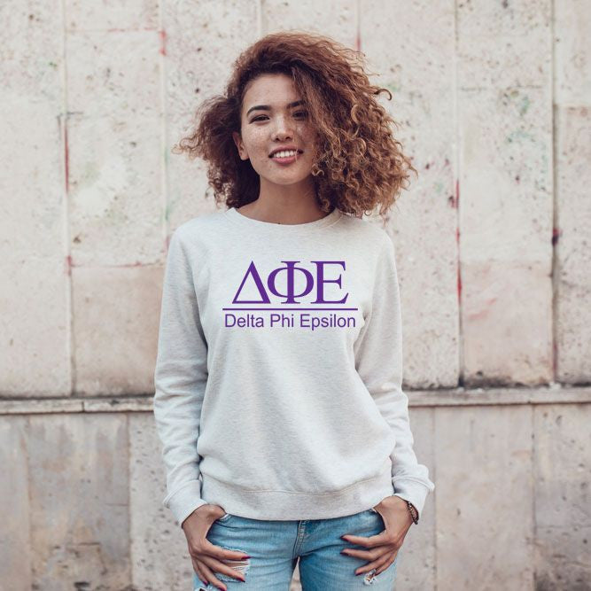 Delta Phi Epsilon Message Sweatshirts Delta Phi Epsilon Message Sweatshirts
