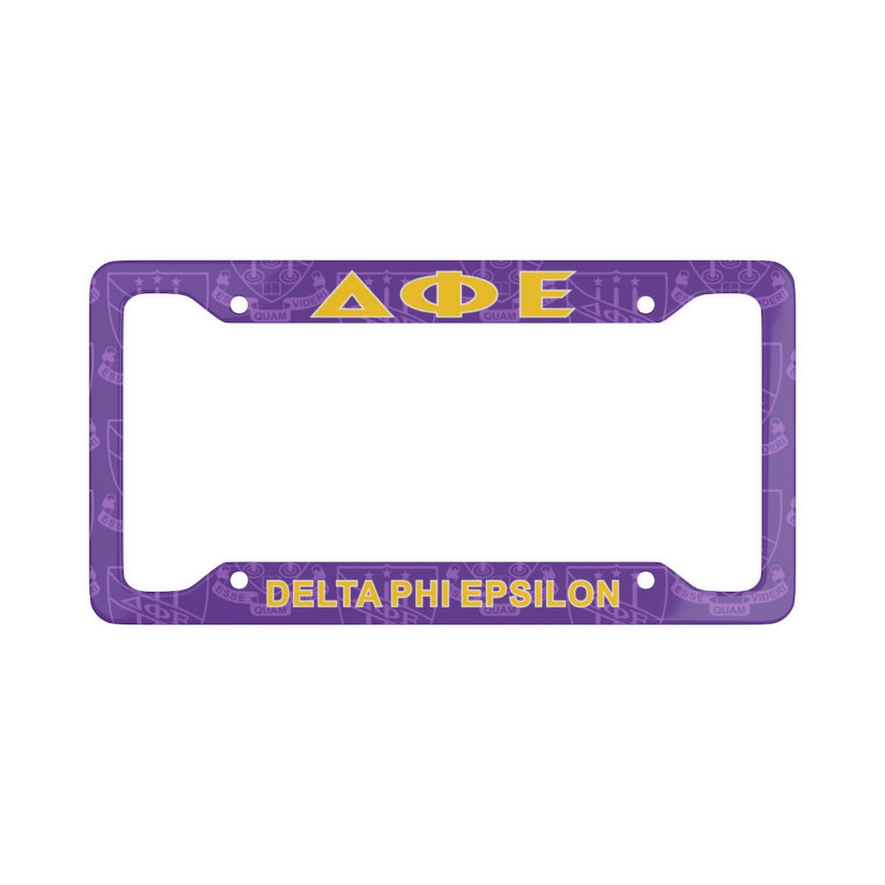 Delta Phi Epsilon New License Plate Frames Delta Phi Epsilon New License Plate Frames