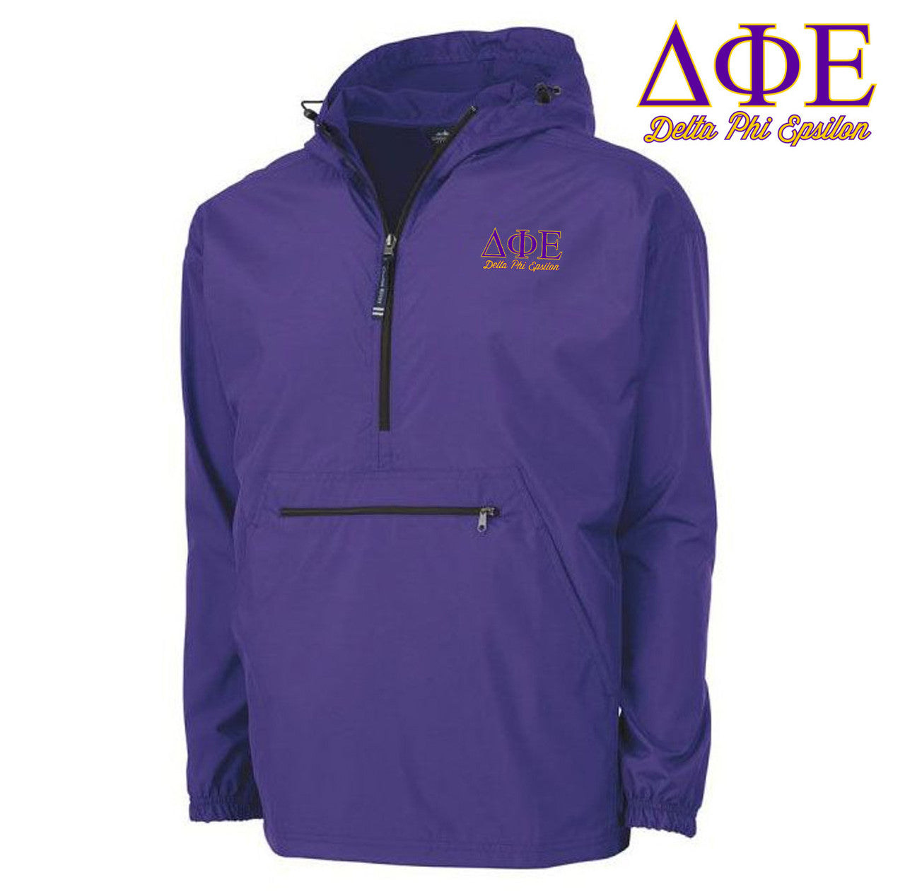 Delta Phi Epsilon Pack N Go Pullover Delta Phi Epsilon Pack-N-Go Pullover
