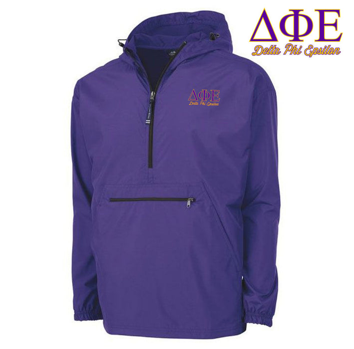 Delta Phi Epsilon Pack N Go Pullover Delta Phi Epsilon Pack-N-Go Pullover