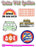 Delta Phi Epsilon Retro Sticker Sheet Delta Phi Epsilon Retro Sticker Sheet