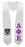 Delta Phi Epsilon Super Crest Shield Graduation Stole Delta Phi Epsilon Super Crest - Shield Graduation Stole