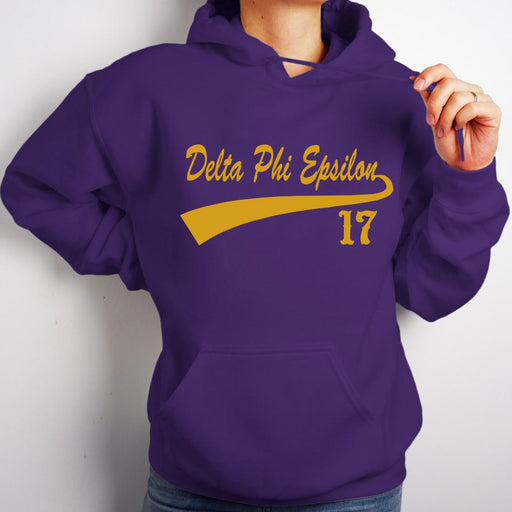 Delta Phi Epsilon Delta Phi Epsilon Tail Hooded Sweatshirts
