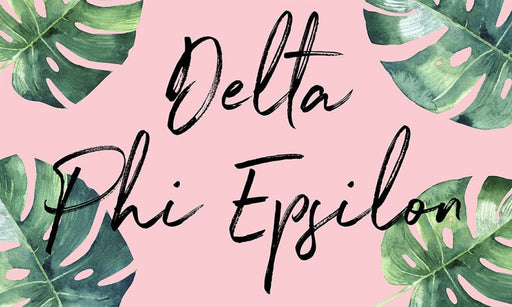 Delta Phi Epsilon Tropical Flag