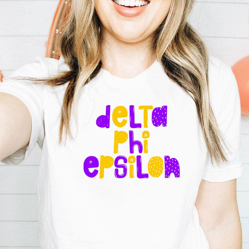 Delta Phi Epsilon Delta Phi Epsilon Whimsy Tees