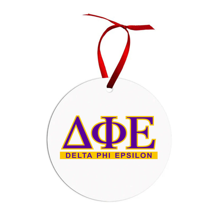 Delta Phi Epsilon Classic Christmas Ornaments Delta Phi Epsilon Classic Christmas Ornaments
