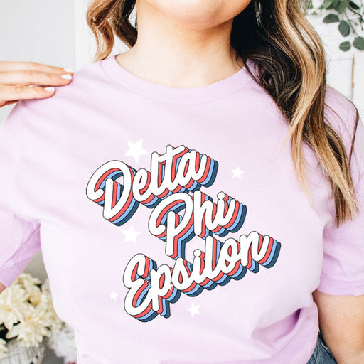 Delta Phi Epsilon Delta Phi Epsilon Flashback Tees