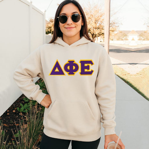 Delta Phi Epsilon Delta Phi Epsilon - 2 Day Ship Twill Hooded Sweatshirt