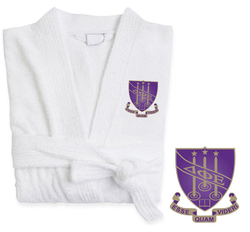Delta Phi Epsilon DISCOUNT-Delta Phi Epsilon Bathrobe