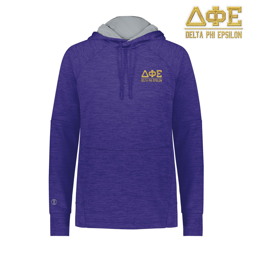 Delta Phi Epsilon Performance Fleece Hoodie Delta Phi Epsilon Performance Fleece Hoodie