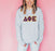 Discount Delta Phi Epsilon Lettered Long Sleeve Tee DISCOUNT Delta Phi Epsilon Lettered Long Sleeve Tee